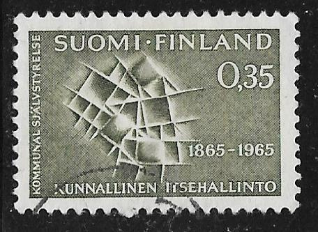 Kunnallinen itsehallinto 100v 1965 (LAPE 594) O