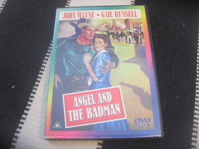 DVD - Angel And The Badman (John Wayne, EI SUOMITEKSTEJÄ)