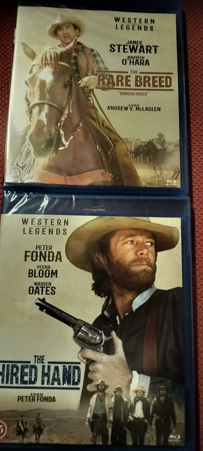 The hired hand ja the rare breed - bluray