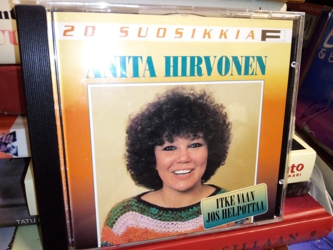 20 SUOSIKKIA CD Anita Hirvonen : Itke vaan jos helpottaa