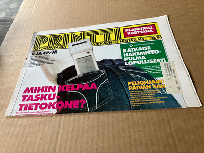 PRINTTI LEHTI 18/1986 HYVÄ
