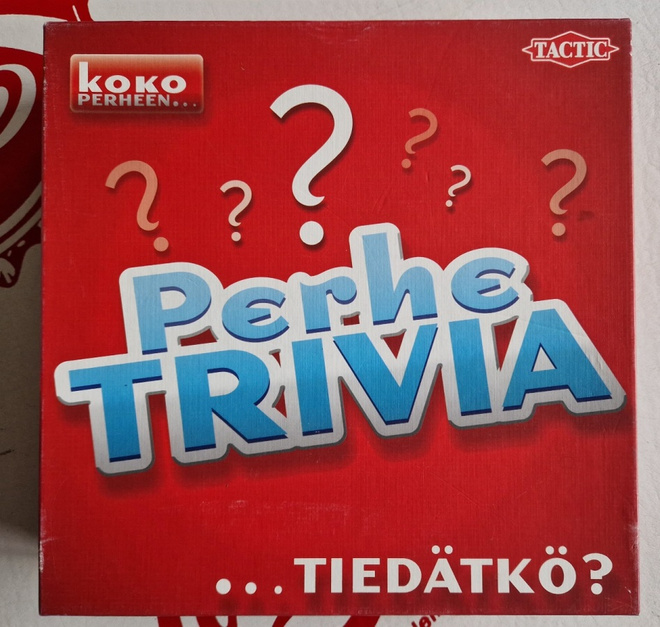 Perhe trivia tietopeli