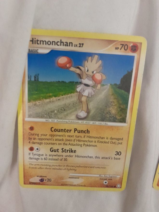Hitmonchan #99 Pokemon Legends Awakened card