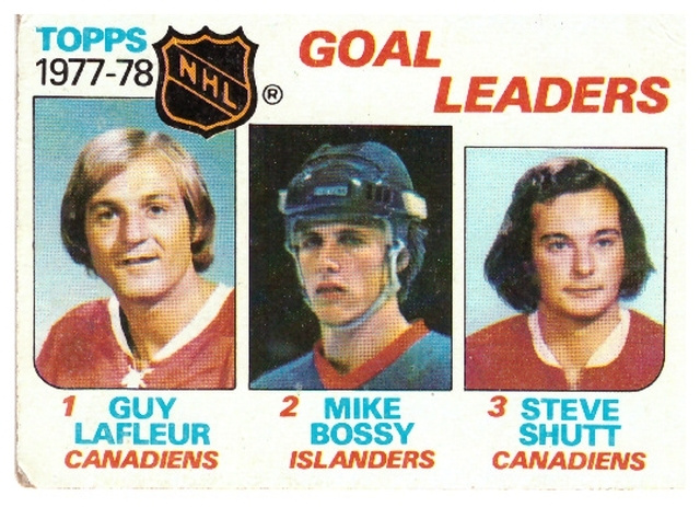 Legendat LaFLEUR, BOSSY, SHUTT 1978-79 TOPPS #63