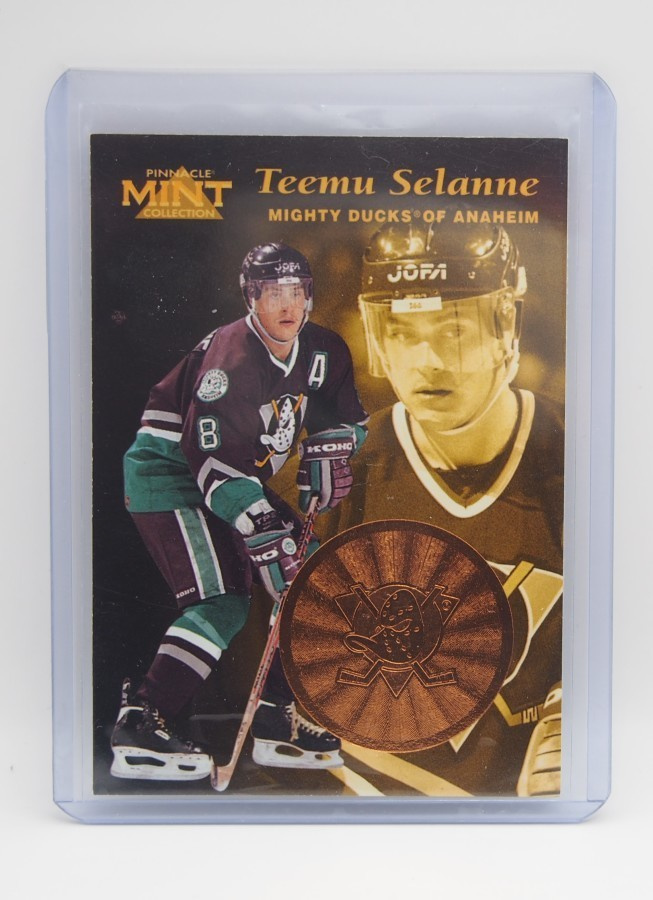 1996-97 Pinnacle Mint Bronze Teemu Selänne