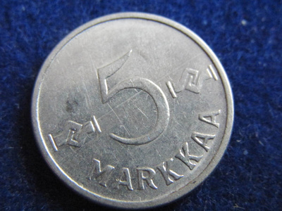 5 markkaa 1961