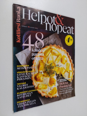 Kotiliesi ruoka 16/2020 : helpot & nopeat