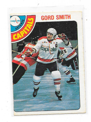 1978-79 OPC #347 Gord Smith , Washington Capitals
