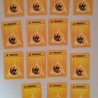 POKEMON ENERGY KORTIT 15 KPL, keltainen - pikkukuva 1