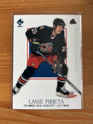 2002-03 Private Stock Reserve Blue #158 Lasse Pirjetä */250