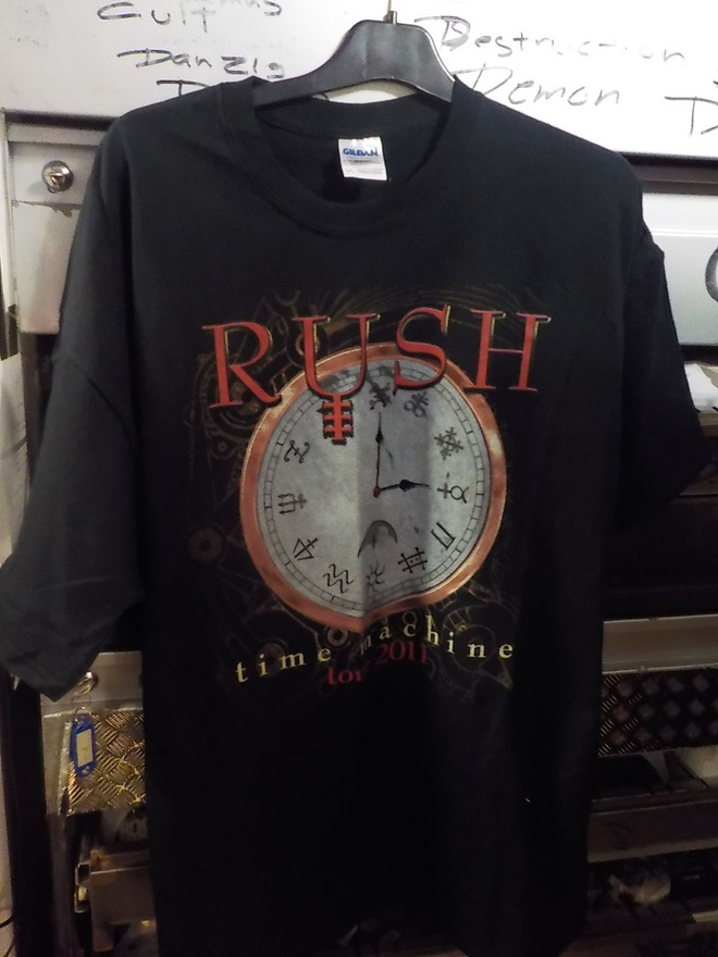 RUSH TIME MACHINE TOUR 2001 T-PAITA KOKO 2XL
