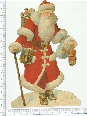 * EF - BK 5138, pukki ja keppi, 16,5x11,5 cm, UUSI *