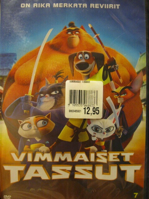 VIMMAISET TASSUT / PAWS OF FURY DVD
