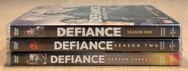 DEFIANCE (2013-2015) koko tv-sarja (12DVD) *UUSI*