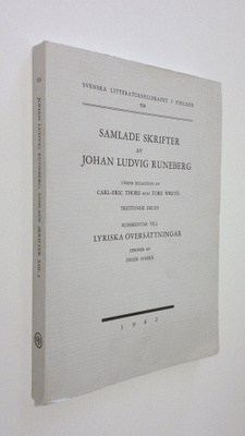 Johan Ludvig Runeberg : Samlade skrifter av Johan Ludvig ...