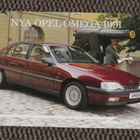1991 Opel Omega esite - KUIN UUSI - pikkukuva 1