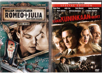 2 KPL DVD ELOKUVIA