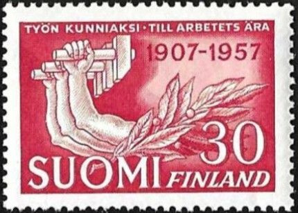 1957 SAK 50 vuotta ** LaPe 476
