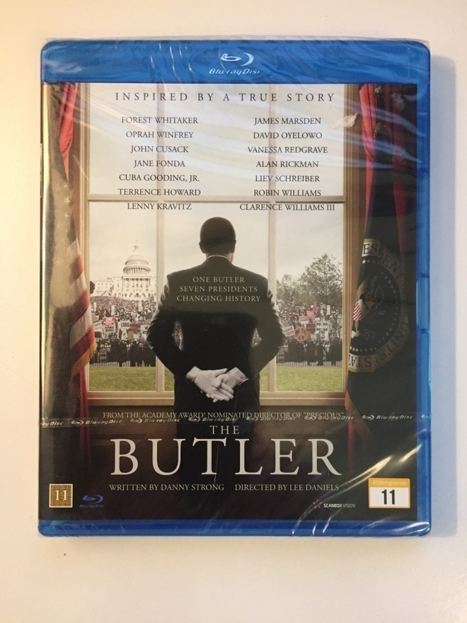 The Butler (Blu-ray) Forest Whitaker ja Oprah Winfrey (UUSI)