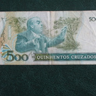 BRASIL 500 CRUZEIROS 1986-88  K-500 - pikkukuva 2