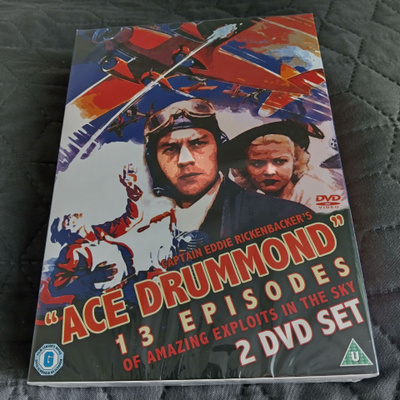 Ace Drummond 1&2 DVD **muoveissa**