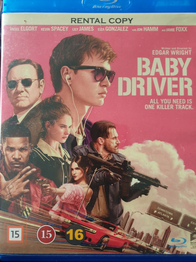 Baby Driver  Blu-ray (Kevin Spacey)