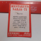 K 6 Jenkki Mestaruus sarja -72 # 114 Seppo Gunther MP - pikkukuva 2