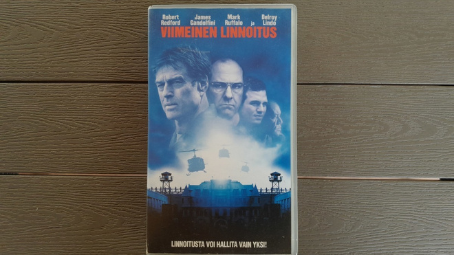 VHS: Viimeinen Linnoitus (Robert Redford, J.Gandolfini 2001)