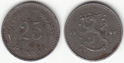 25 p 1944 pienet neloset