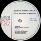 RAULI BADDING  SOMERJOKI ~ Synnyin Rokkaamaan ~ LP  1987  RE - pikkukuva 4