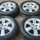 Peugeot alumiinivanteet 16", nastarenkaat 215/55r16 - pikkukuva 1