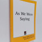 Charles Dudley Warner : As We Were Saying - pikkukuva 1
