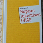 Kalevi Kantele: Nopean lukemisen opas - pikkukuva 1