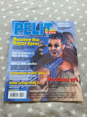Pelit lehti marraskuu 11/99