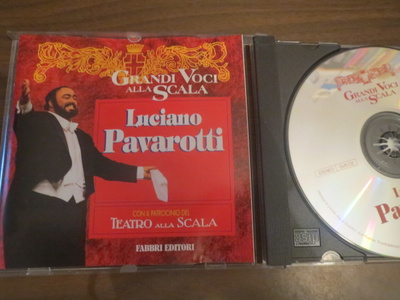 Luciano Pavarotti: Grandi Voci alla Scala CD