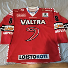 JYP #8 Lintuniemi game worn pelipaita - pikkukuva 1