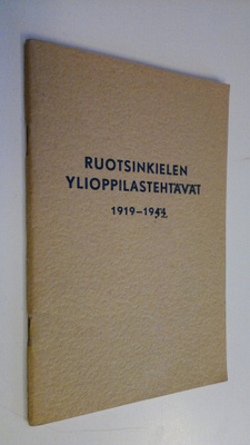 Helmer (julk.) Winter : Ruotsinkielen ylioppilastehtävät ...