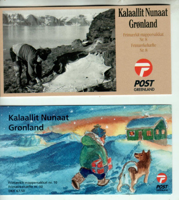 Groonland - 2 booklet vihkoa -small LOT