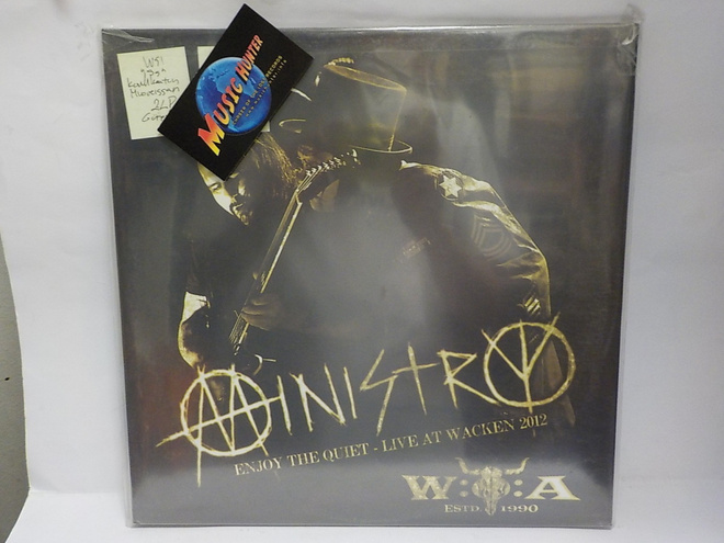 MINISTRY - ENJOY THE QUIET - LIVE AT WACKEN 2012 UUSI 2LP