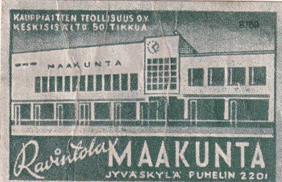 Jyväskylä. Ravintola Maakunta   b607