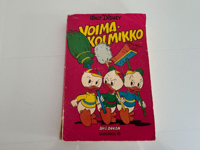 Aku Ankan taskukirja nro 16 : Voimakolmikko 1.p.