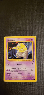 Drowzee #73 Base Set 2 common Pokemon CCG card