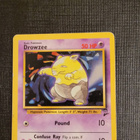 Drowzee #73 Base Set 2 common Pokemon CCG card - pikkukuva 1