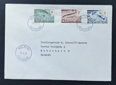 1955 FDC Tuberkuloosi