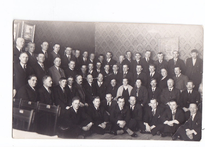 VANHA Valokuva Sosiaalidemokraatit Piirikokous Pori 1936