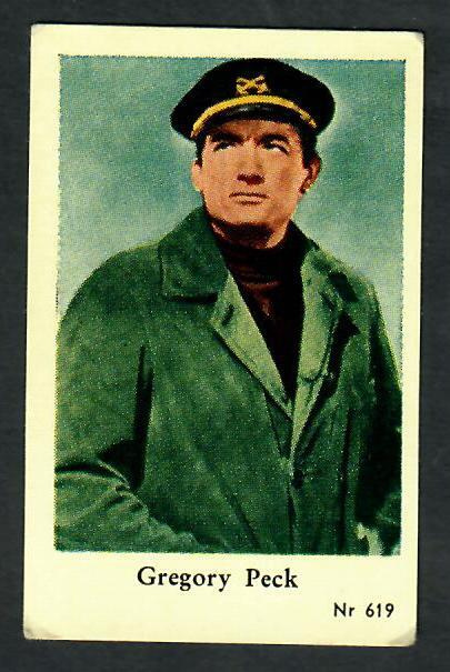 Keräilykuva - Gregory Peck Nr 619