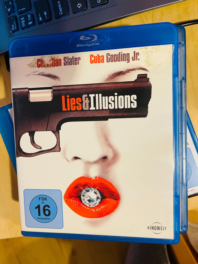 Lies and Illusions Christian Slater Blu-Ray