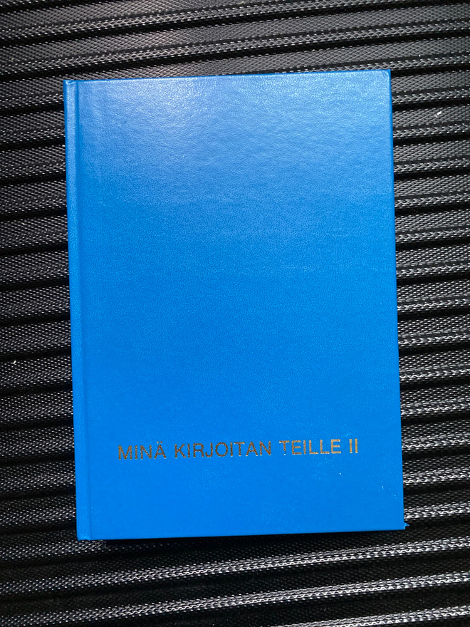 Minä kirjoitan teille II