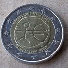 2 € erikoiseuro RANSKA 2009 EMU 10 vuotta - pikkukuva 1