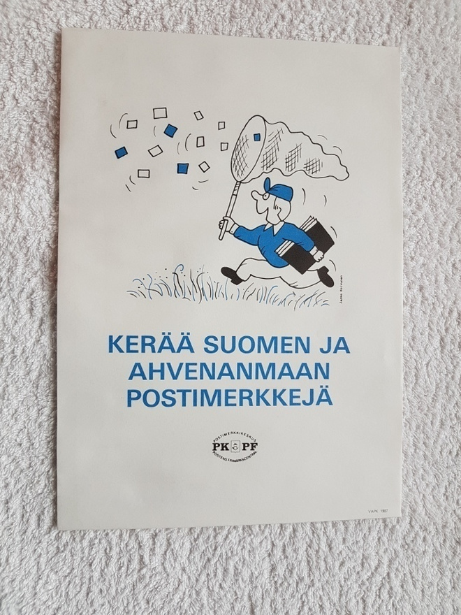 Postimerkkikeskus  kuori VAPK 1987